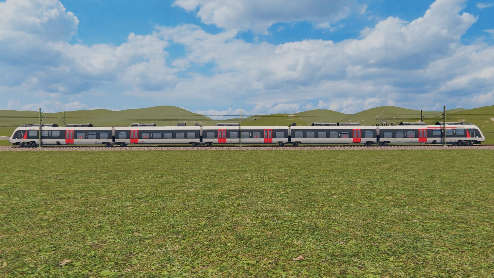 3D model Bombardier Talent 2 Abellio Livery VR / AR / low-poly | CGTrader