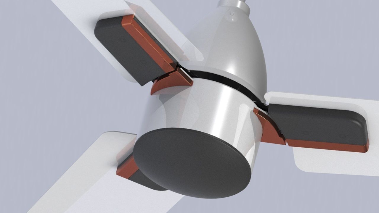 CEILING FAN DESIGN 3D model CGTrader