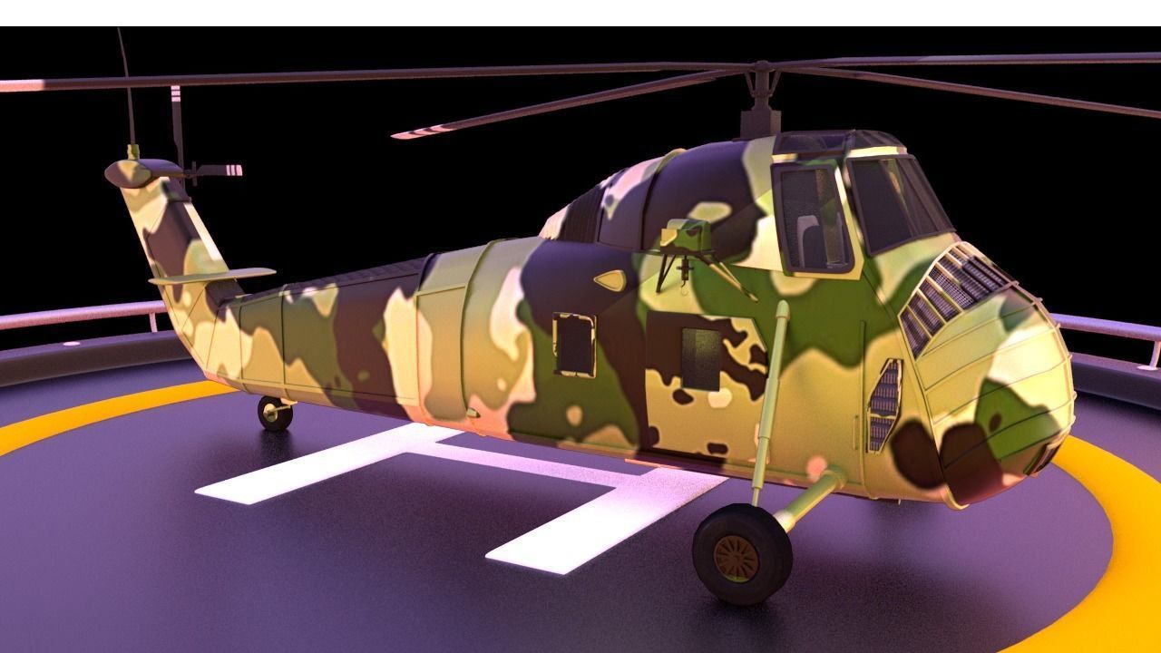 3d Model Military Helicopters Pack Vr Ar Low Poly Cgtrader