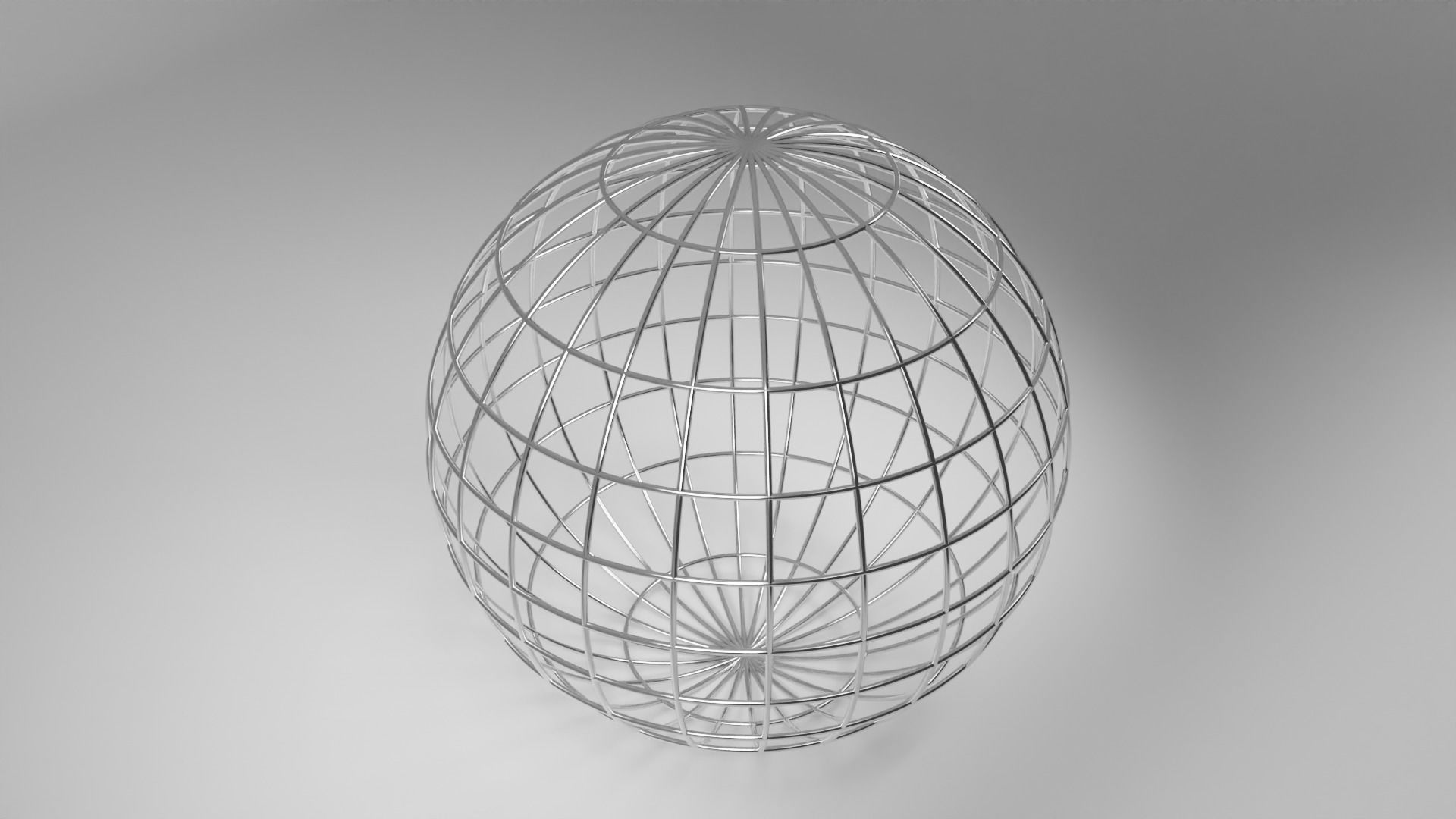 3D model Globe Wireframe Globe VR / AR / lowpoly CGTrader