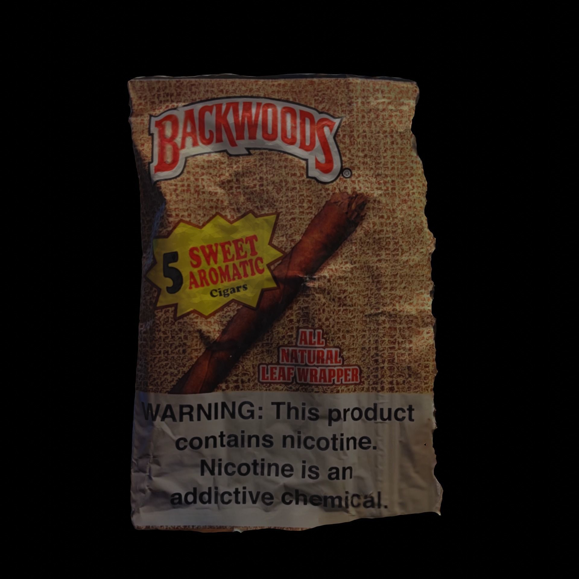 Backwood Cigar 5 Pack Model 3D model | CGTrader