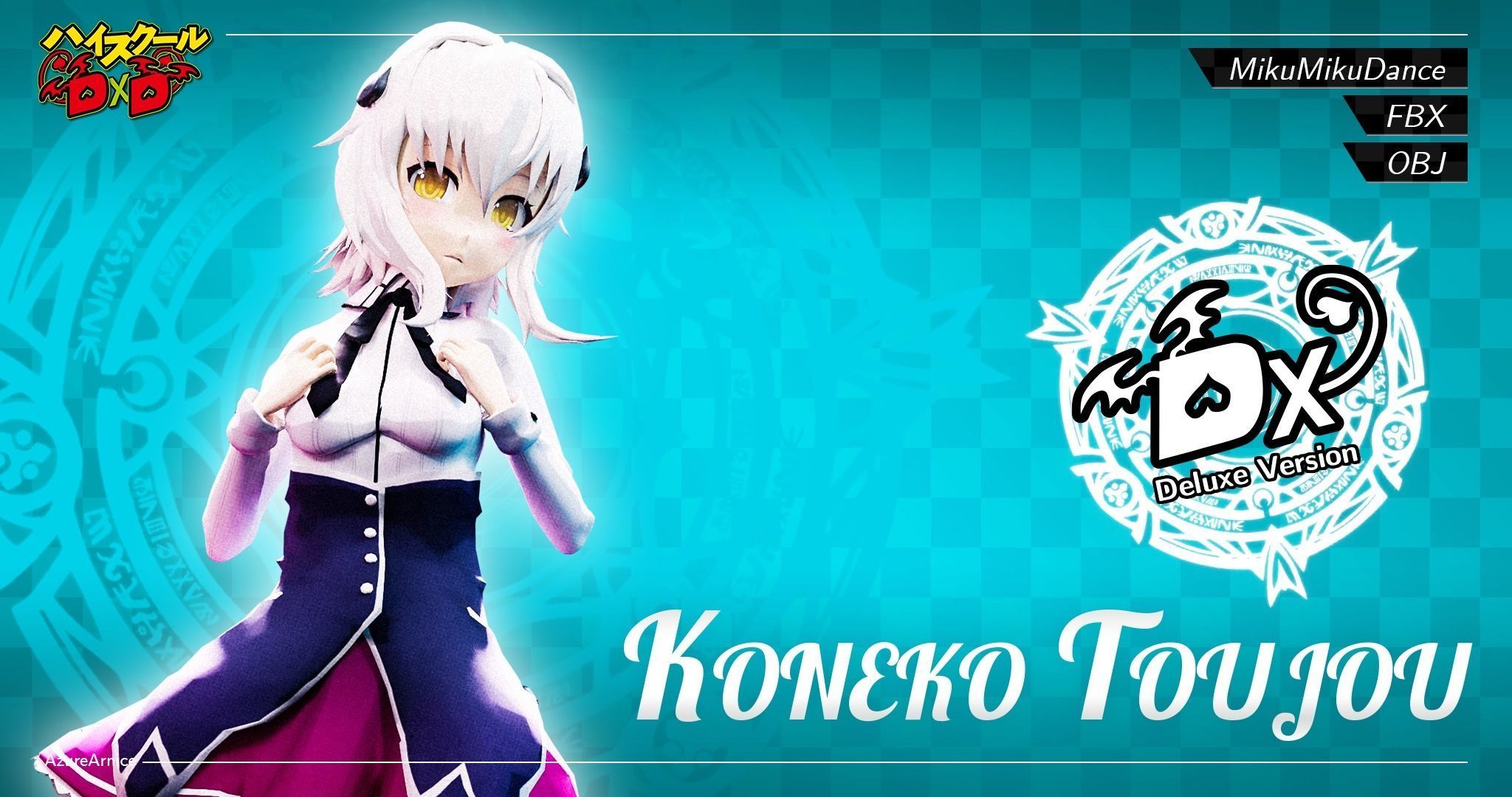 3d Model Highschool Dxd Koneko Toujou Mmd Model Delux vrogue.co