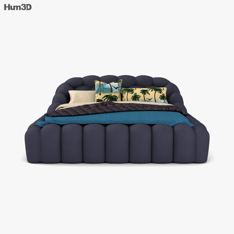 Roche Bobois Bubble Bed 3D model CGTrader
