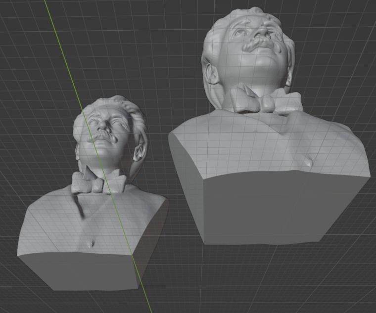 Albert Einstein 3D model 3D printable CGTrader