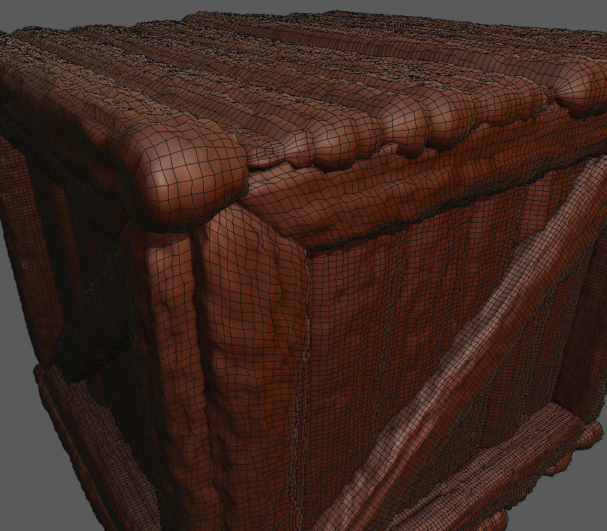Wooden Crate 3D Print free 3D model 3D printable | CGTrader