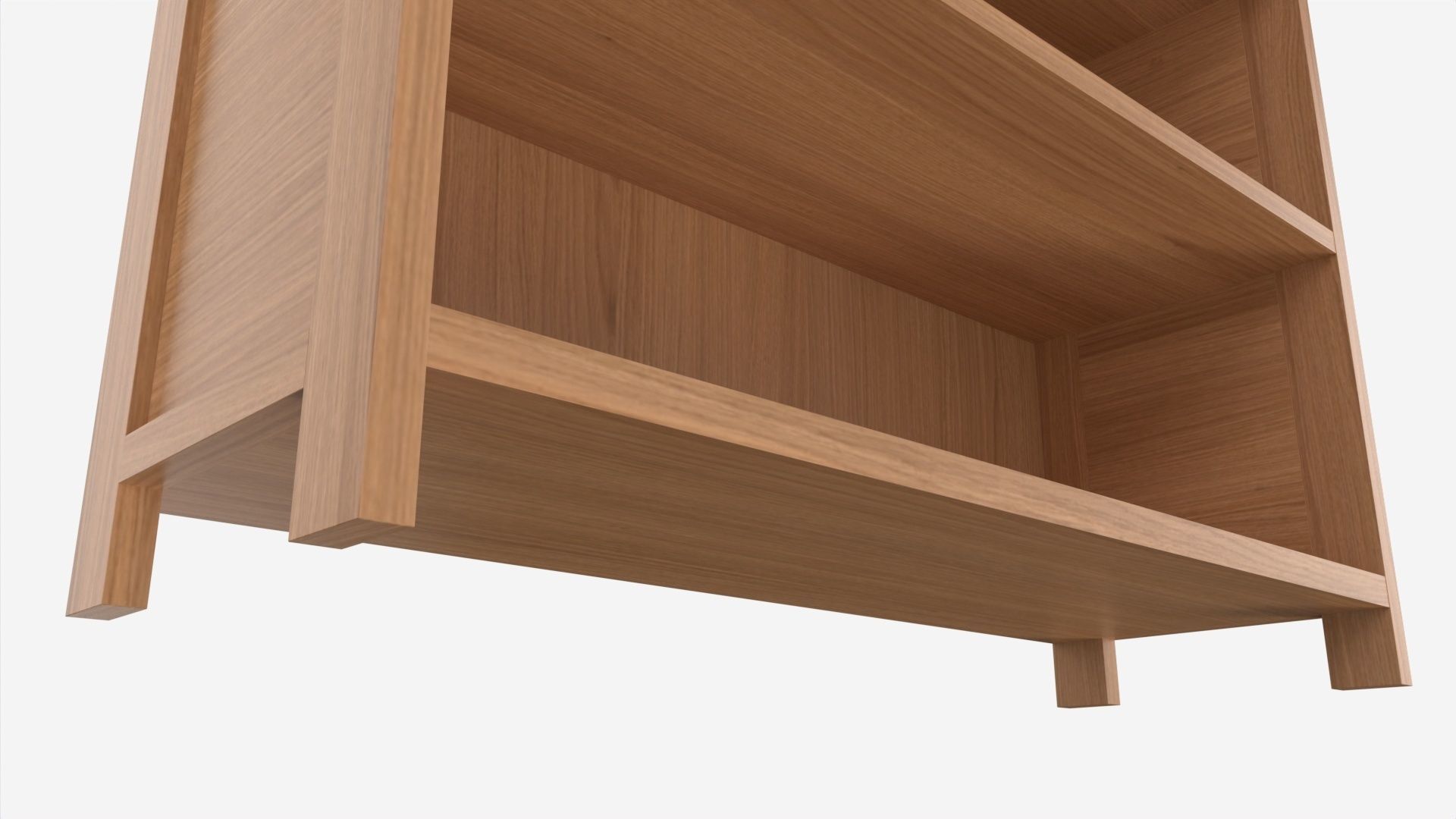 Low Bookcase Ercol Bosco 3D model CGTrader