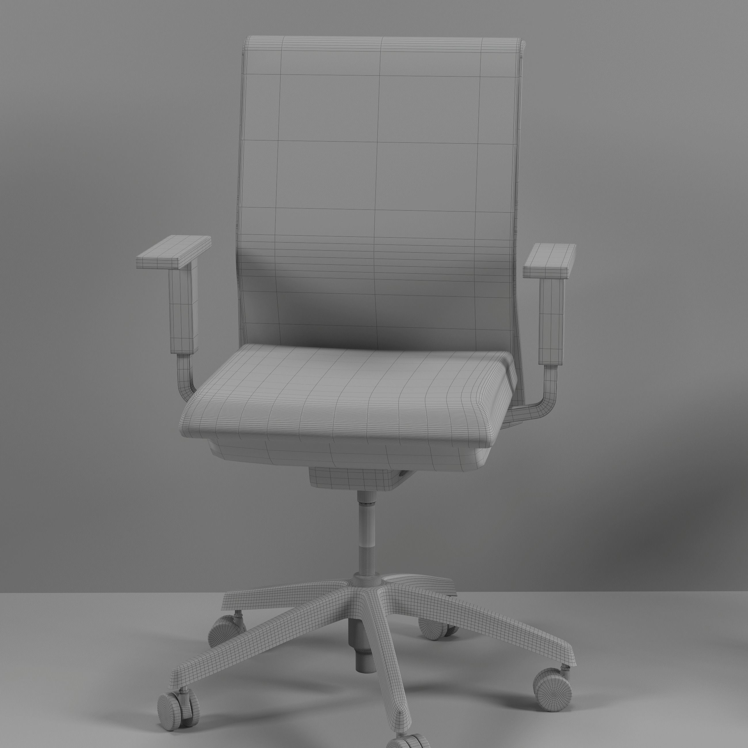 chair office 3D model CGTrader