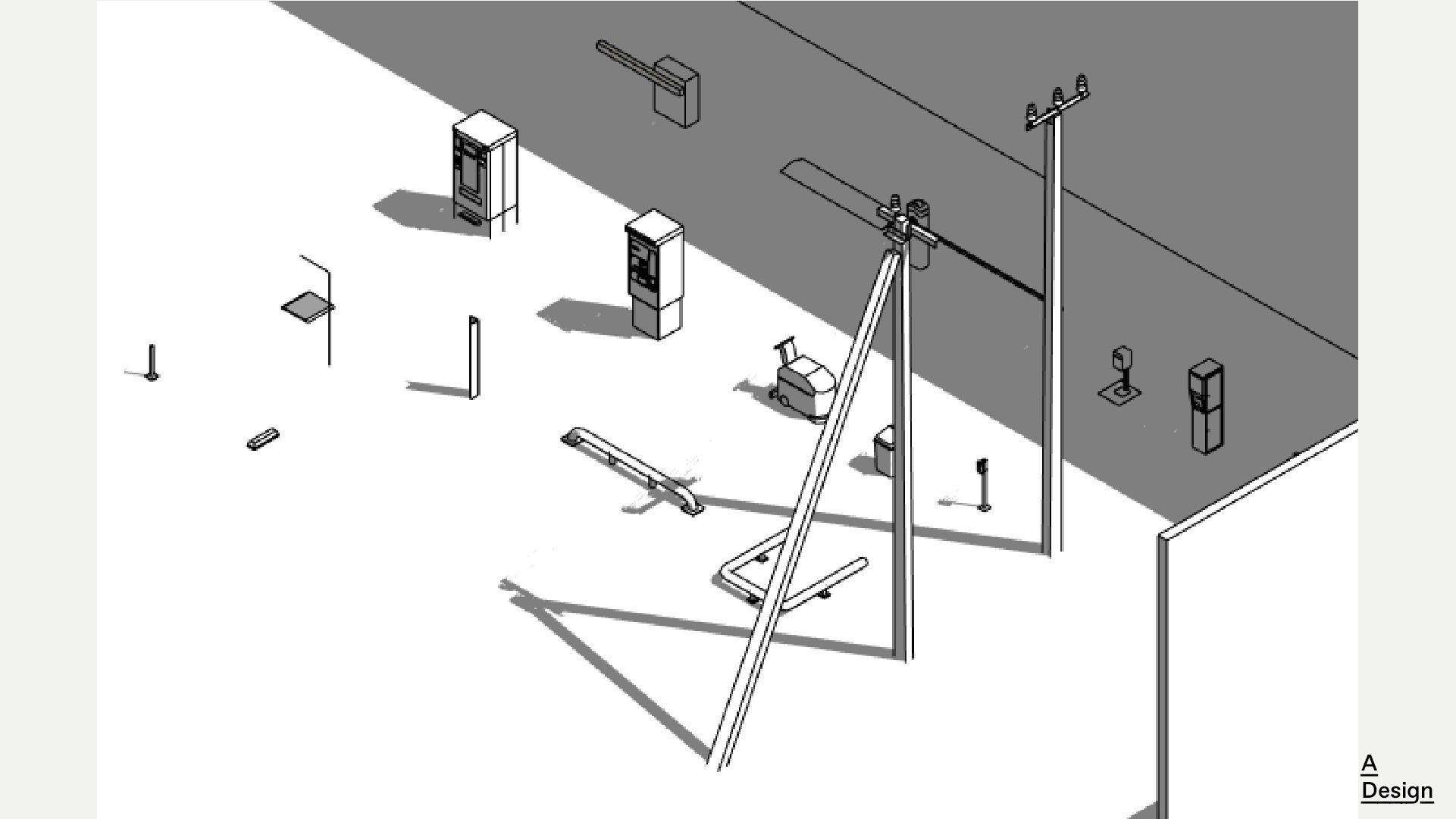 Parking Pack of revit families 3D model CGTrader