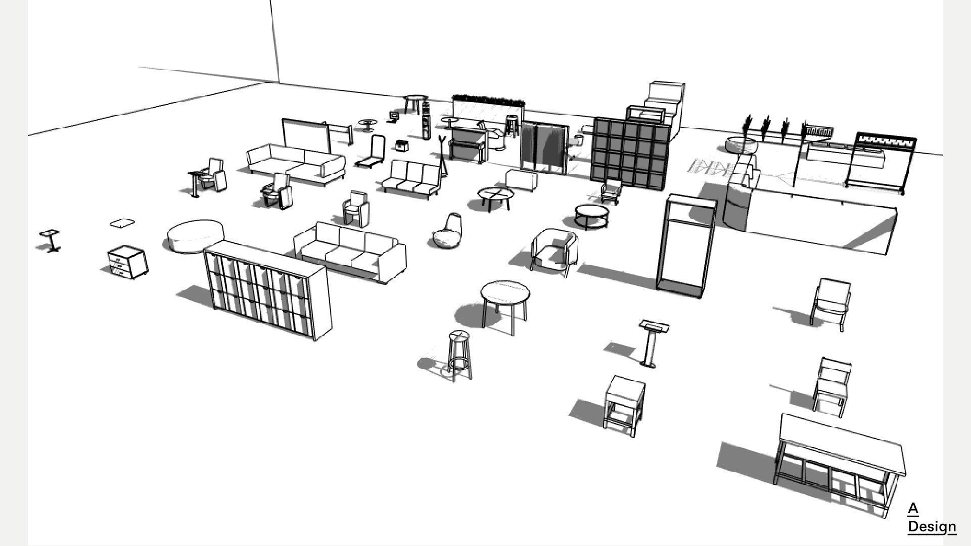 Theater equipment Pack of revit families 3D model CGTrader