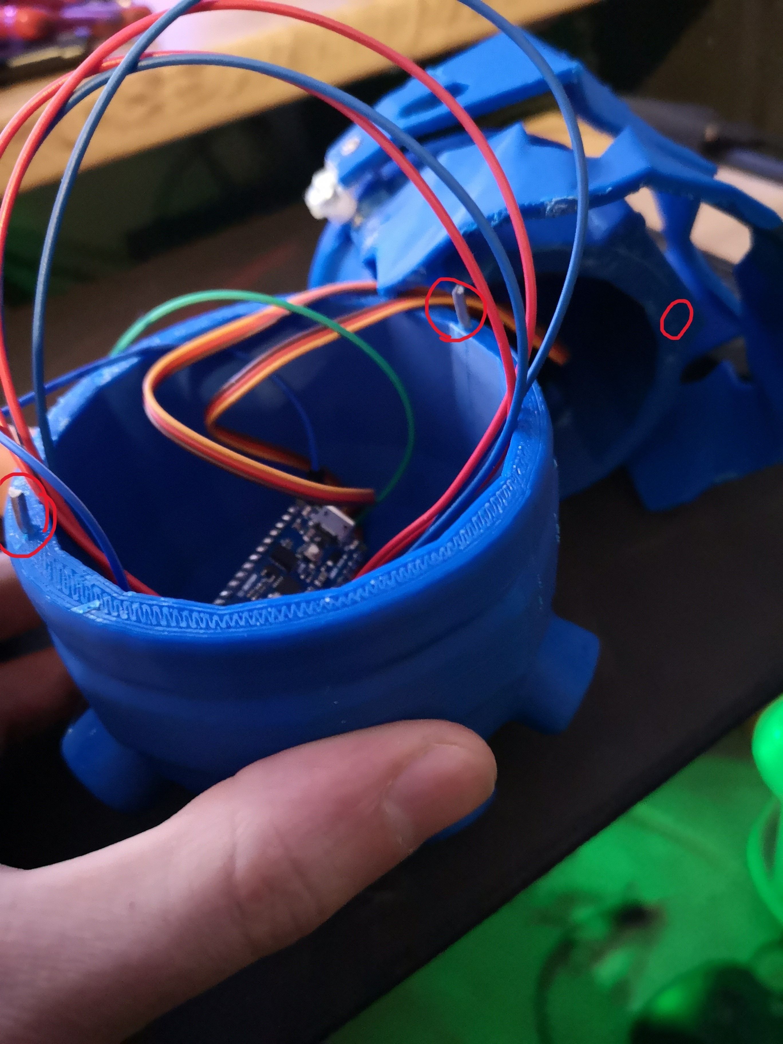 League of Legends Jinx grenade can be motorized with 2x servos 3D model ...
