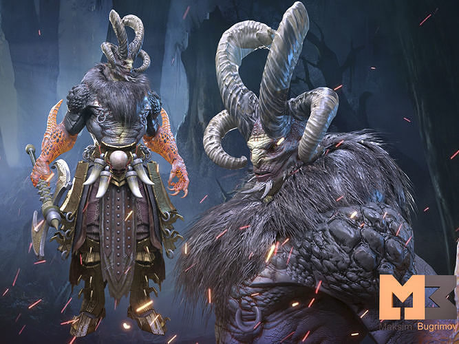 3D model Demon RPG VR / AR / low-poly | CGTrader