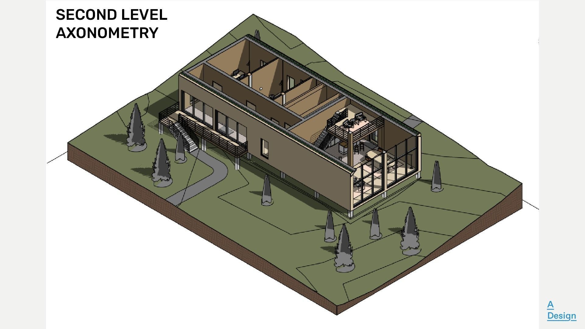 Barn house - Revit 3D model | CGTrader