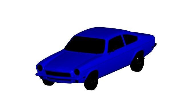 Chevrolet Vega 3D model | CGTrader
