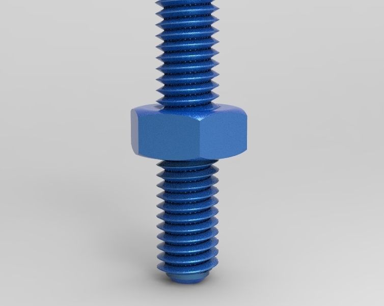 M5 x 40mm Socket Countersunk Bolt 3D model 3D printable CGTrader