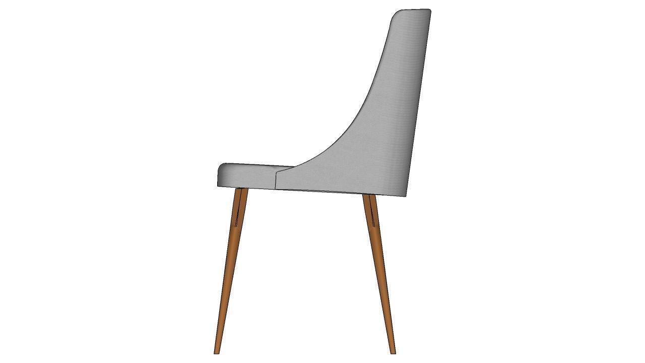 Eringisl Side Chair 3D model CGTrader