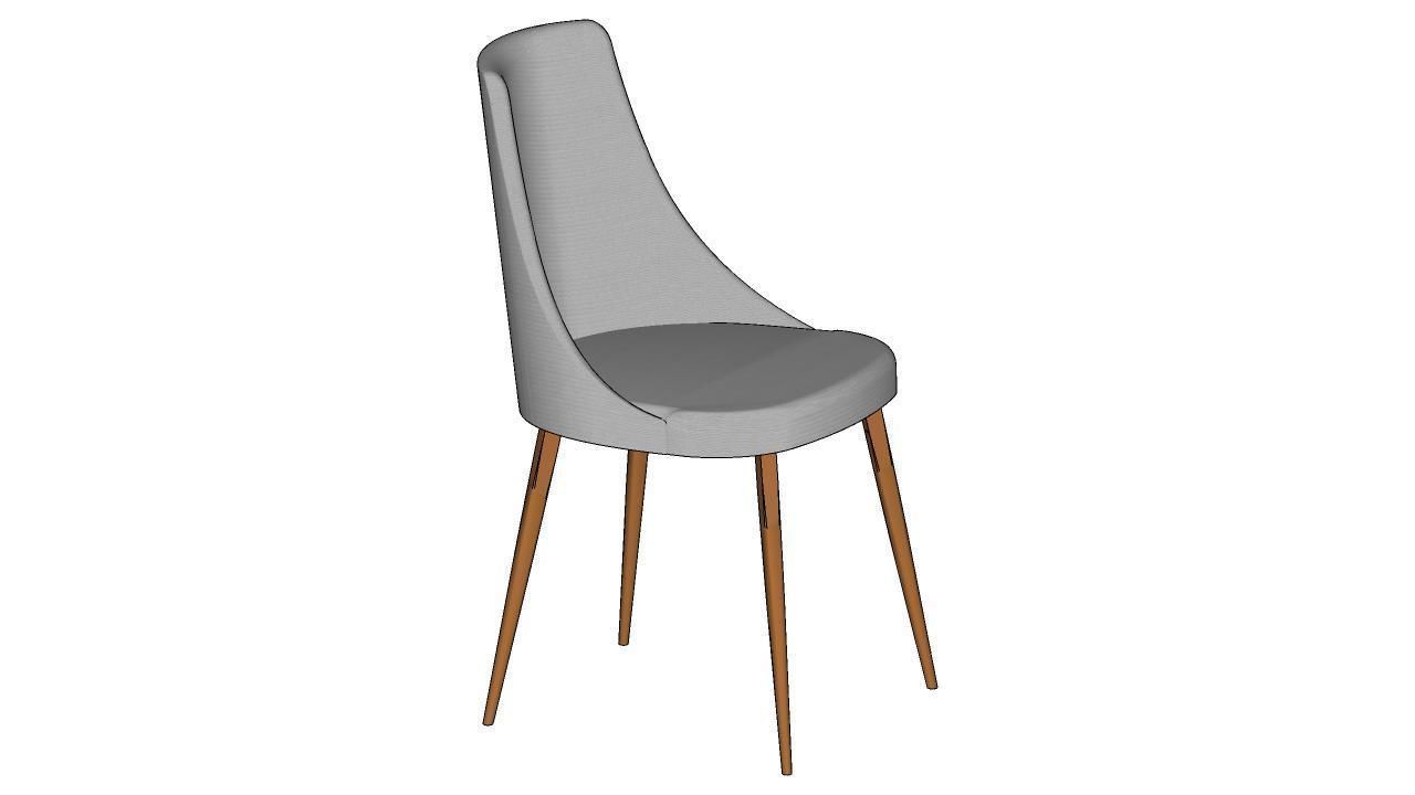 Eringisl Side Chair 3D model CGTrader