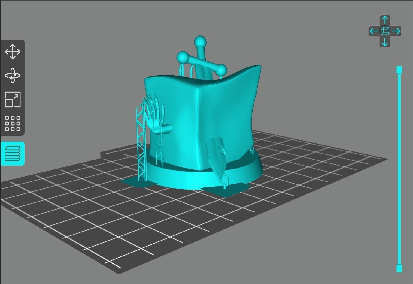 Gelatinous Cube model free 3D model 3D printable CGTrader