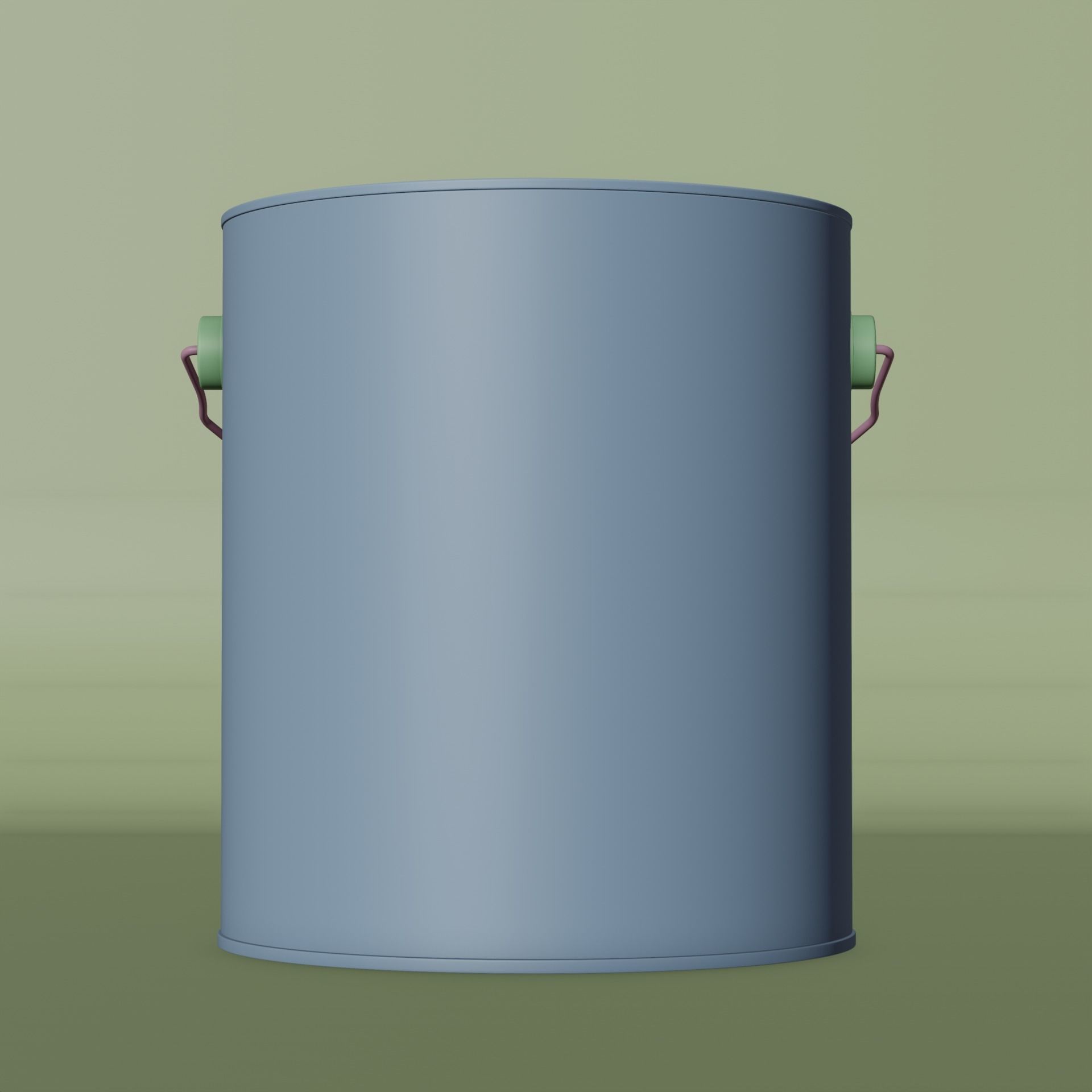 Paint Can US Gallon Dimension 3D model CGTrader