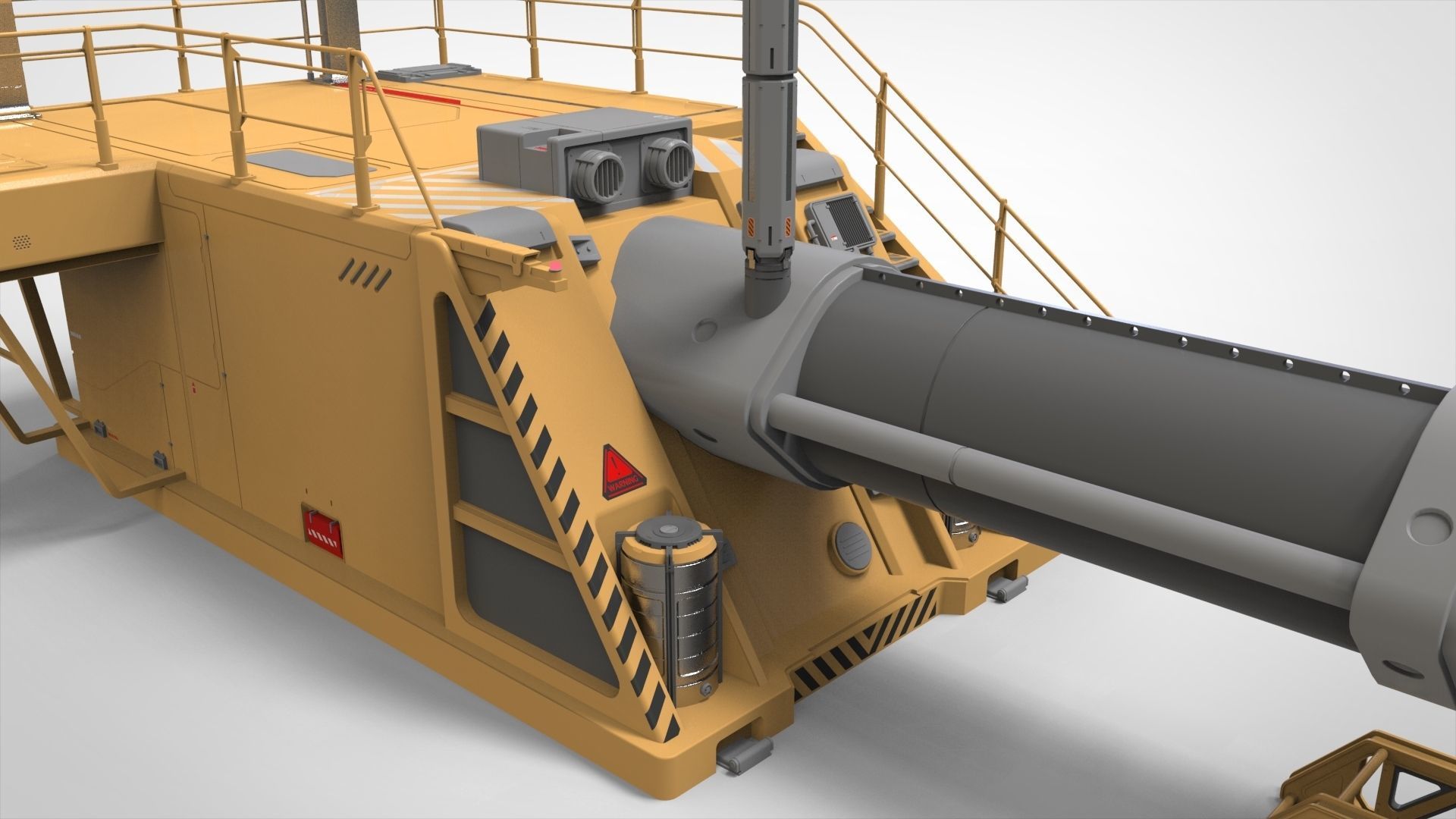 sci fi props 5 3D model | CGTrader