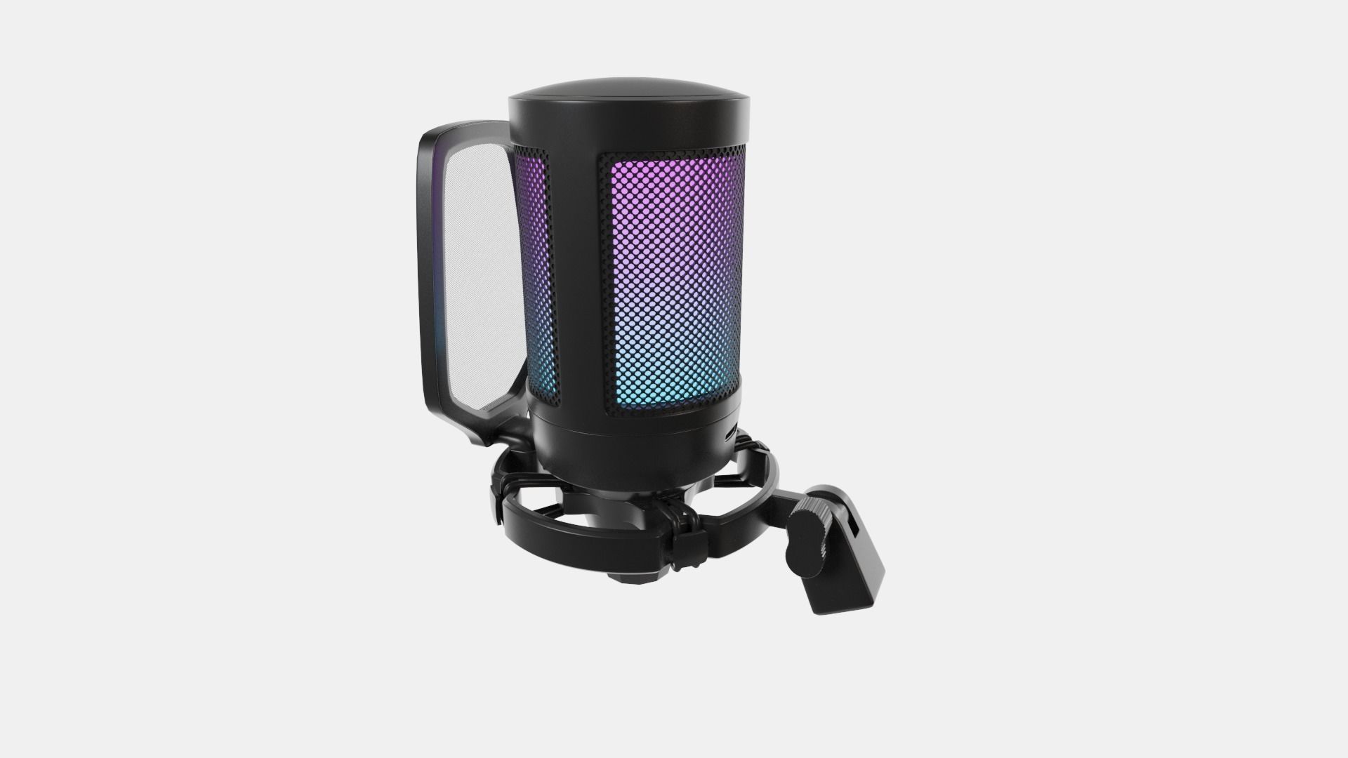 Fifine A6V Ampligame Black Microphone 3D model | CGTrader