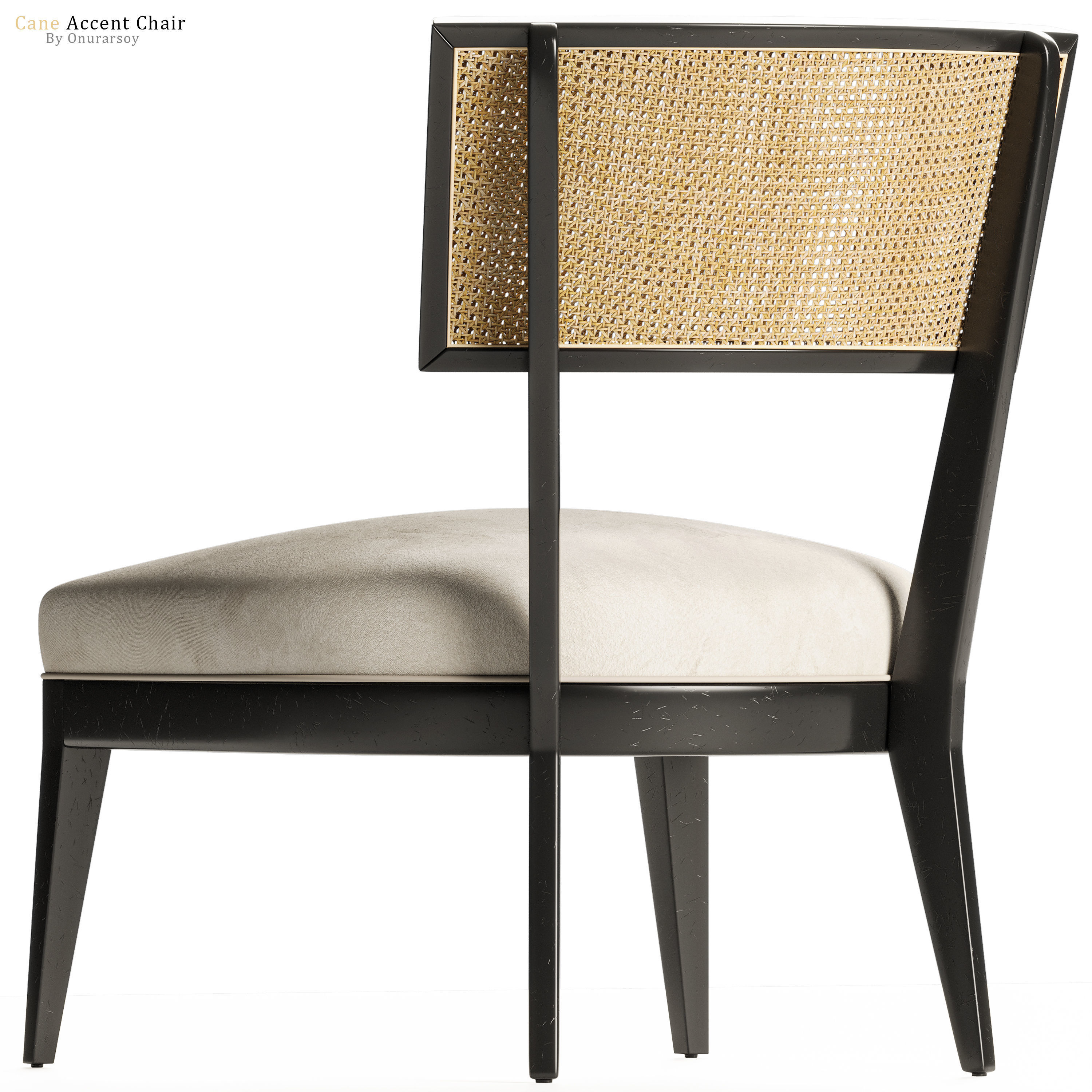 Crate and barrel Libby Accent Chair 3D model CGTrader