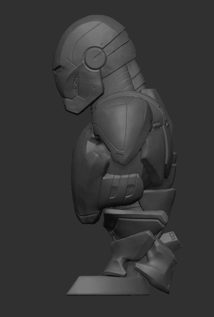 Iron Man 3D model 3D printable | CGTrader