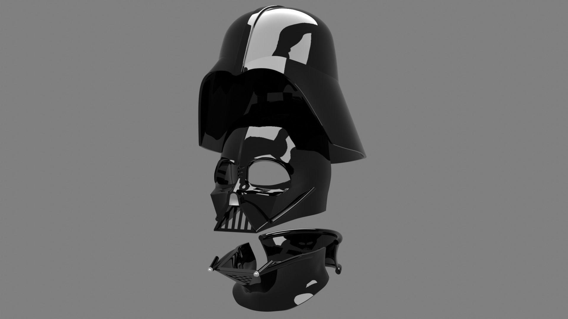 DARTH VADER HELMET OBI-WAN KENOBI 3D model 3D printable | CGTrader