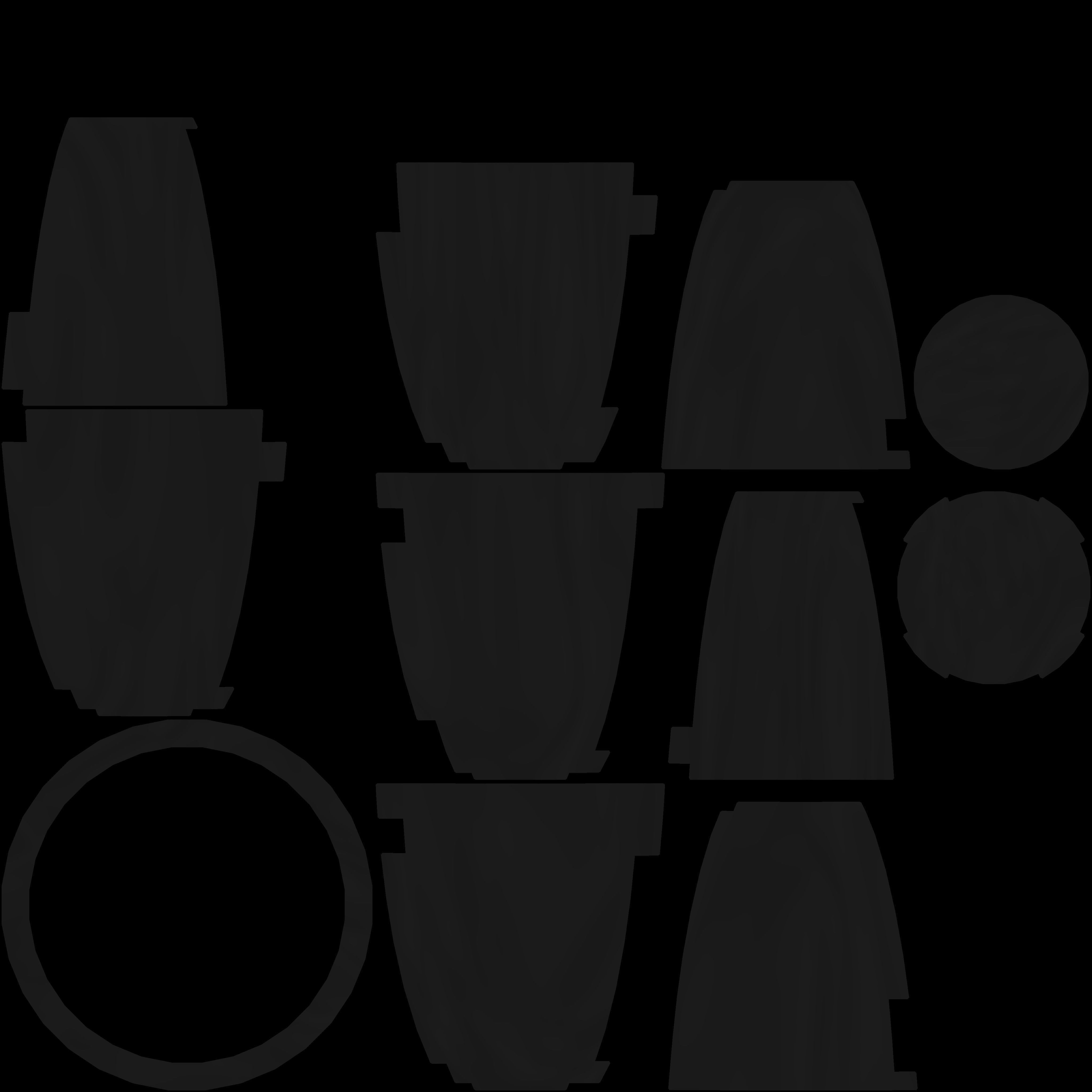 3D model Decorative Small Rim Vase VR / AR / lowpoly CGTrader