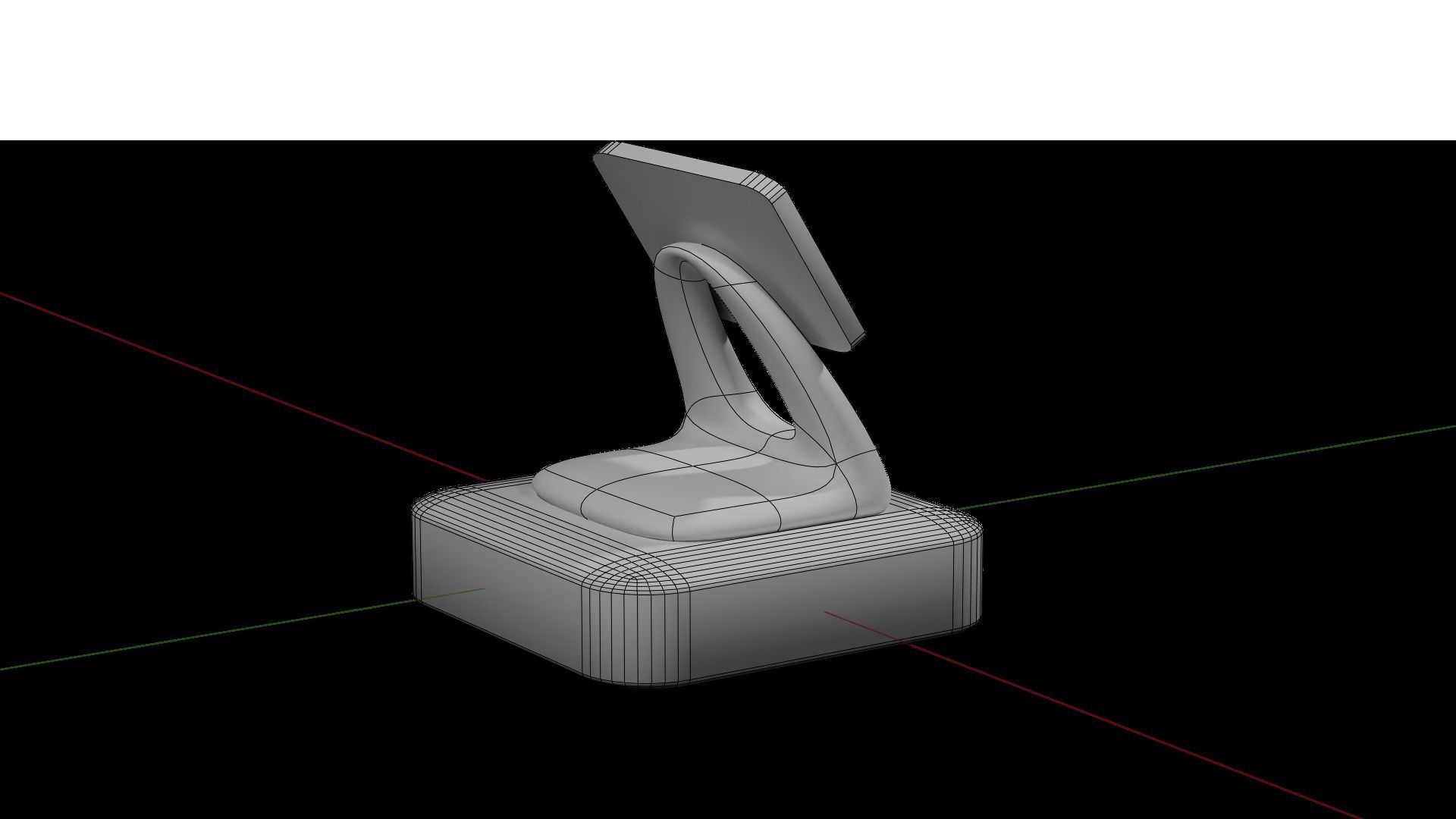 3D model Elegant Cash Register Low Poly VR / AR / low-poly | CGTrader