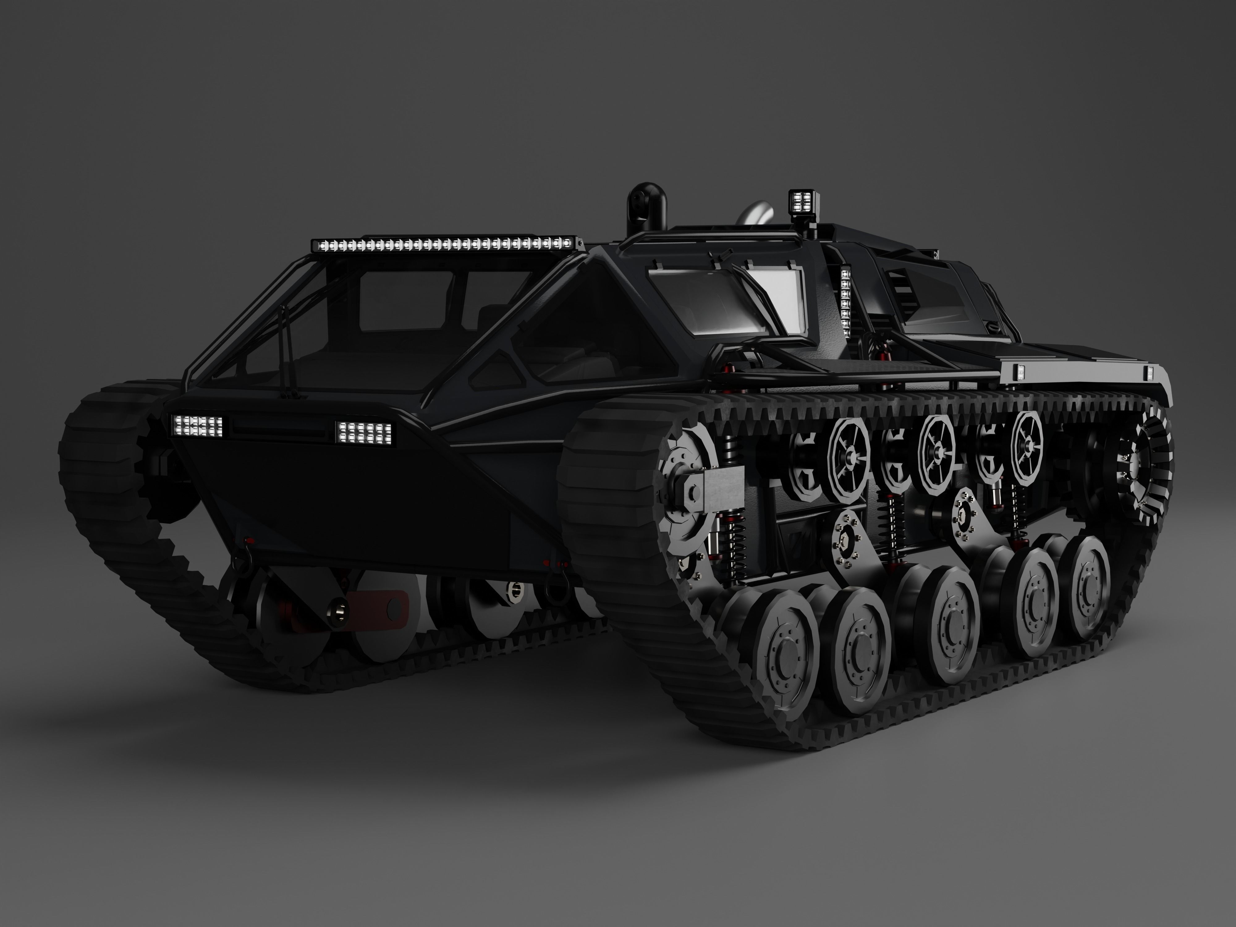 Ripsaw EV3-F4 3D model animated | CGTrader