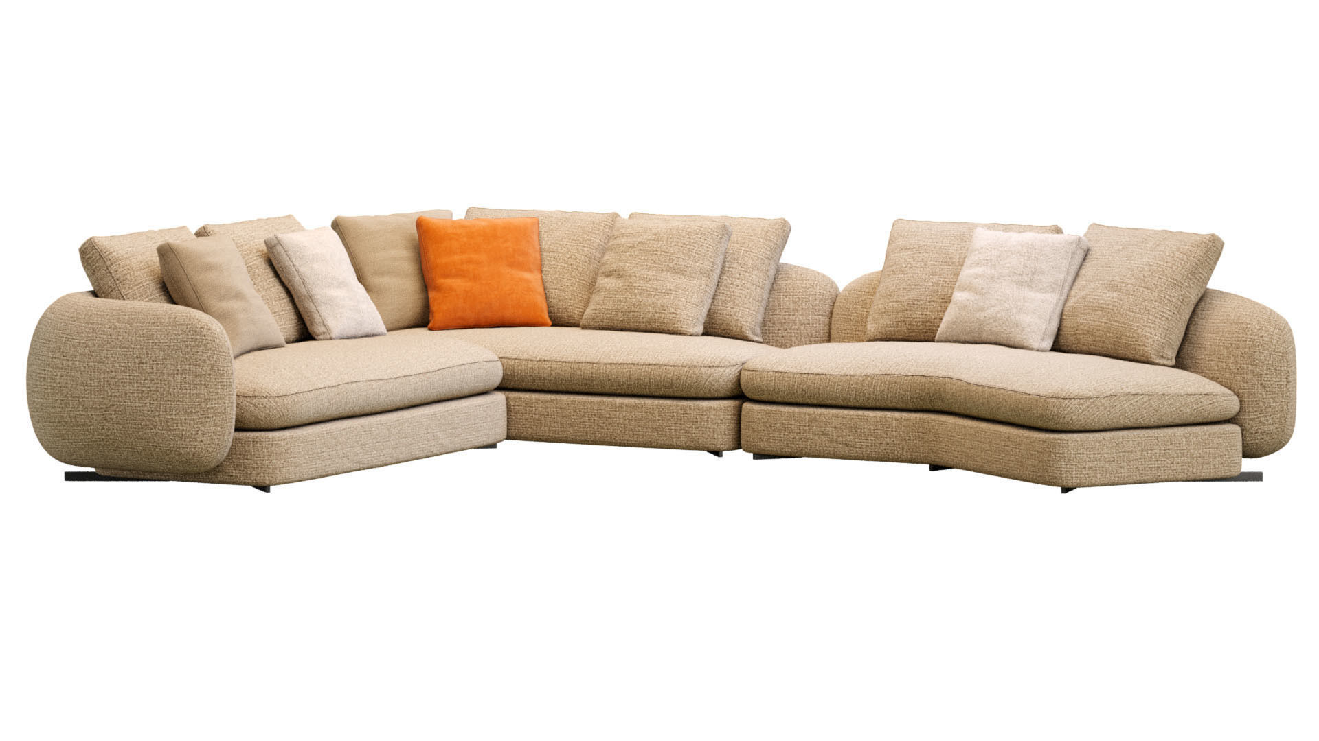 Saint German Sofa By Poliform 3D model CGTrader