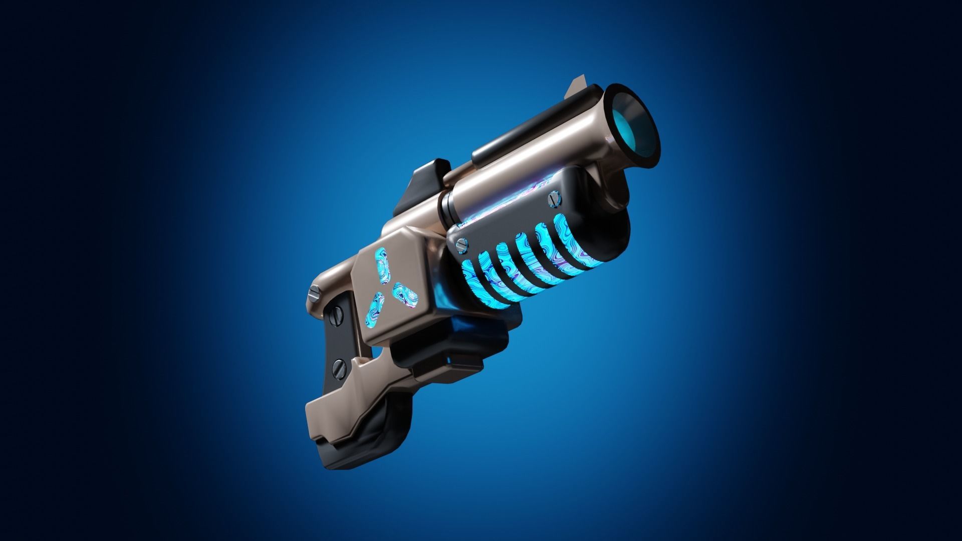 3D model Sci-fi guns Model pack VR / AR / low-poly | CGTrader