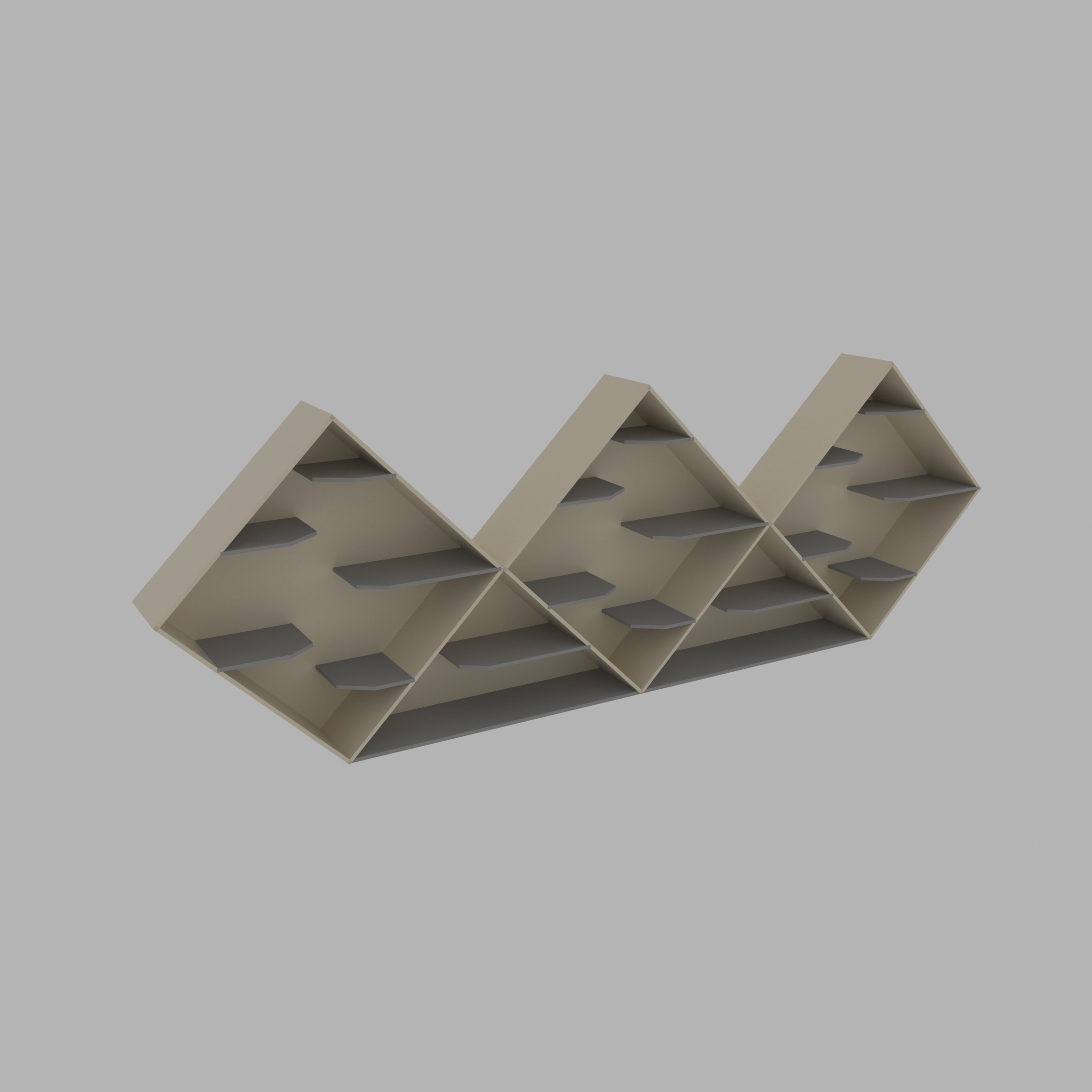 3D model BOOKS RACK STAND BEAUTIFULL VR / AR / low-poly | CGTrader