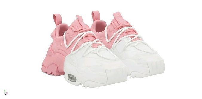 VITTORIO X VENTURA retro fashion sneaker 3D model | CGTrader