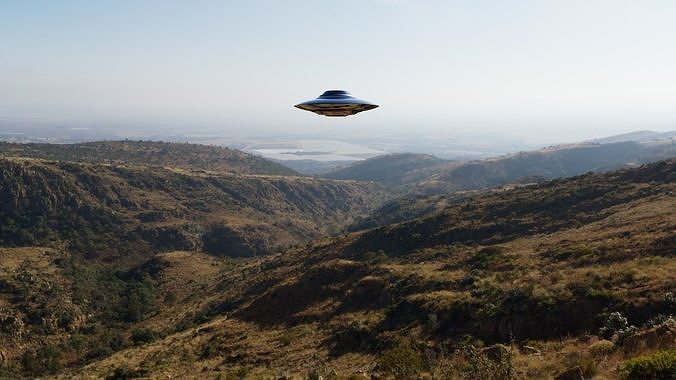 3D model Bob Lazar UFO Flying Saucer VR / AR / low-poly | CGTrader