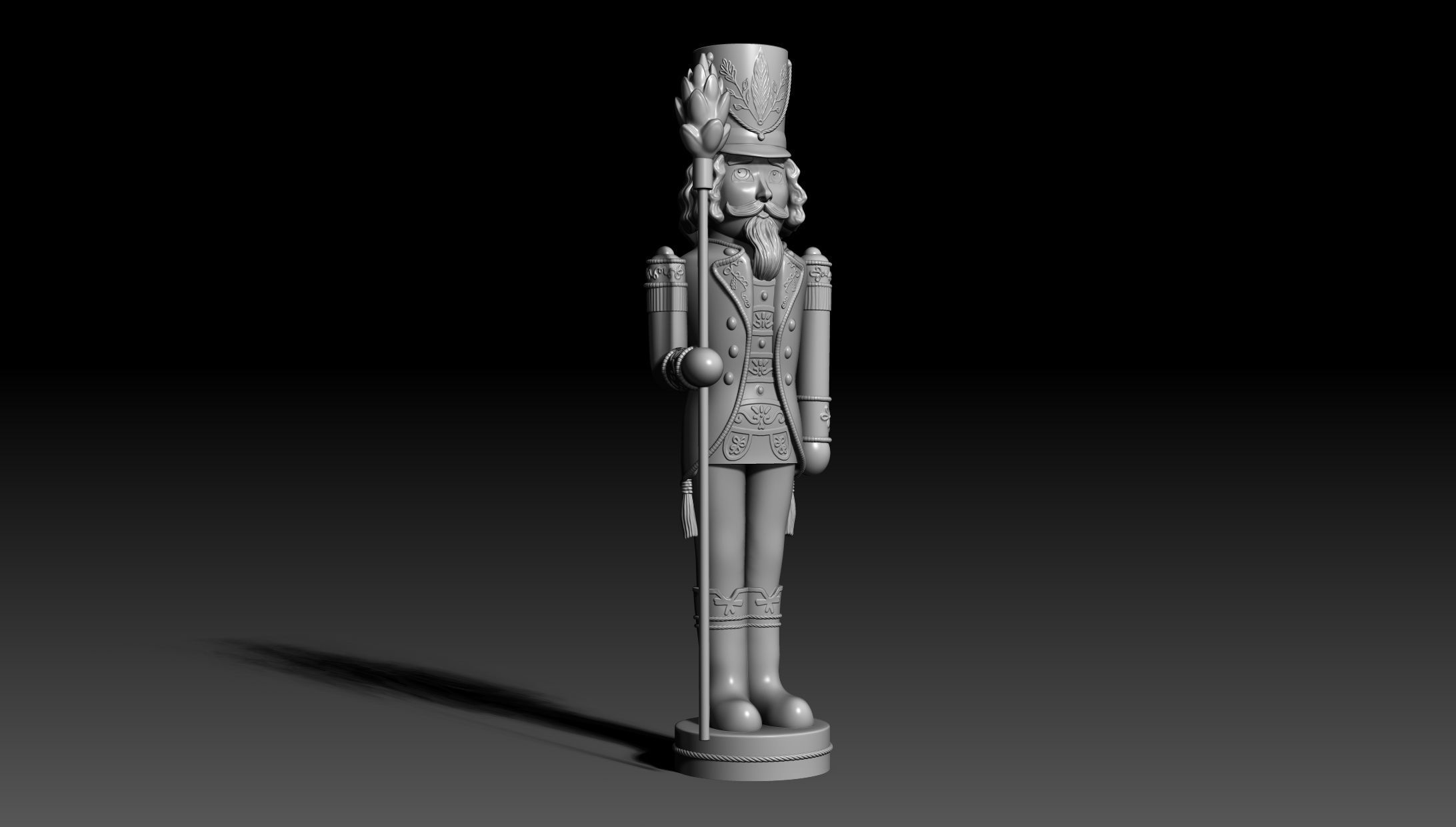 Nutcracker 3D model 3D printable CGTrader