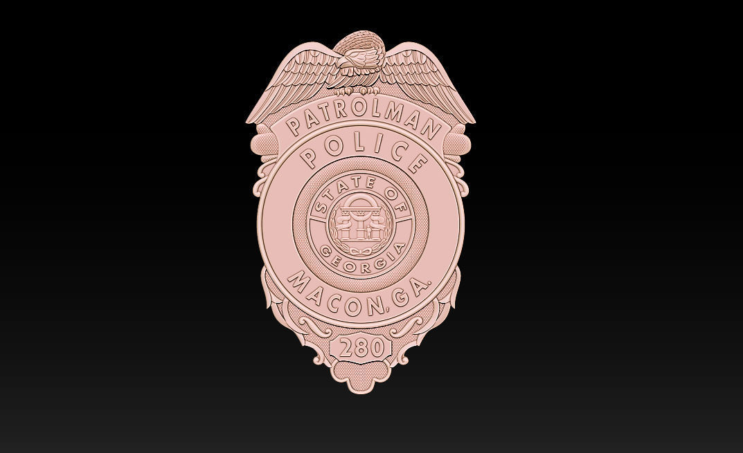 Collection of legal badges 3D model 3D printable CGTrader