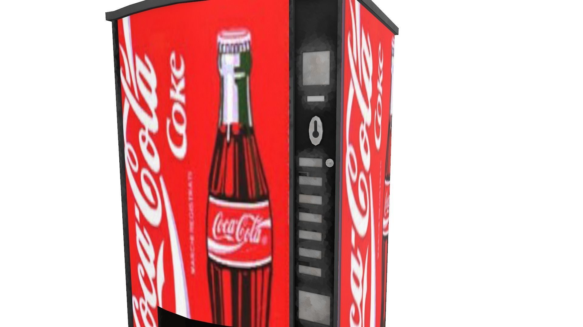 Soda Vending Machine free VR / AR / lowpoly 3D model CGTrader