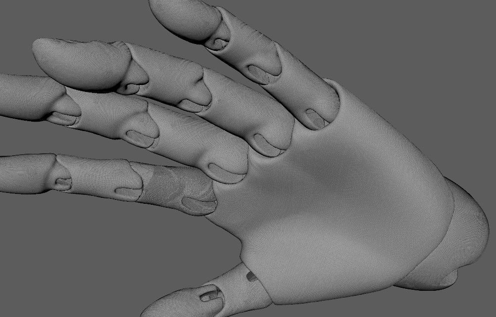 BJD doll ball joint doll women hand 3D model 3D printable CGTrader