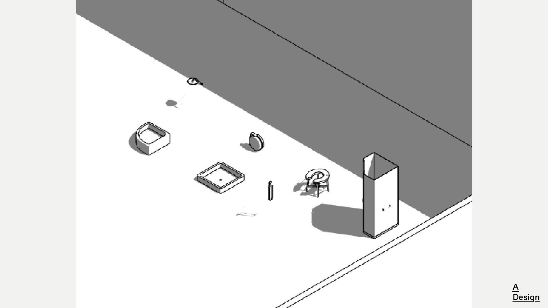 Shower cabins Pack of revit families 3D model CGTrader