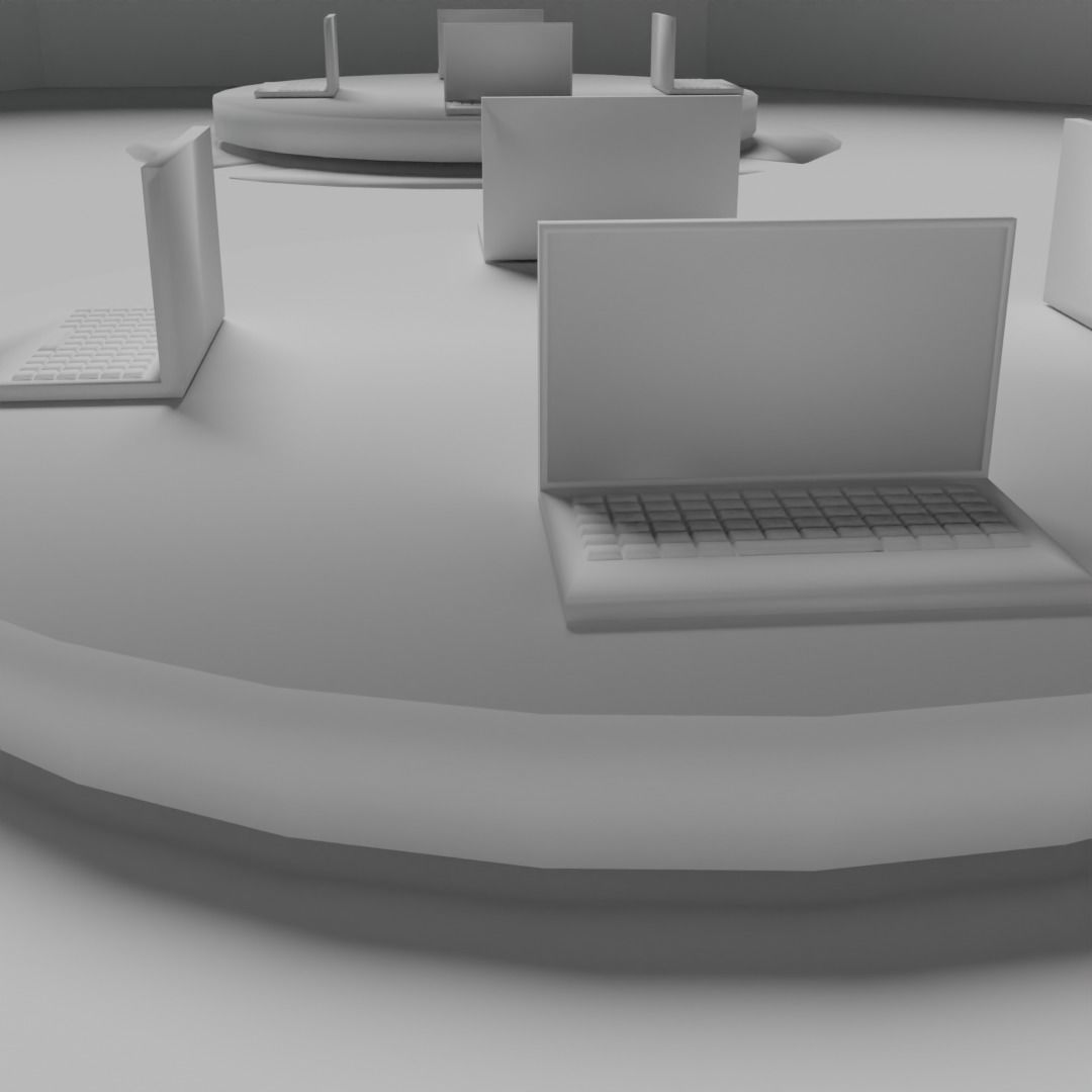 Among Us Level Blender 3D model CGTrader