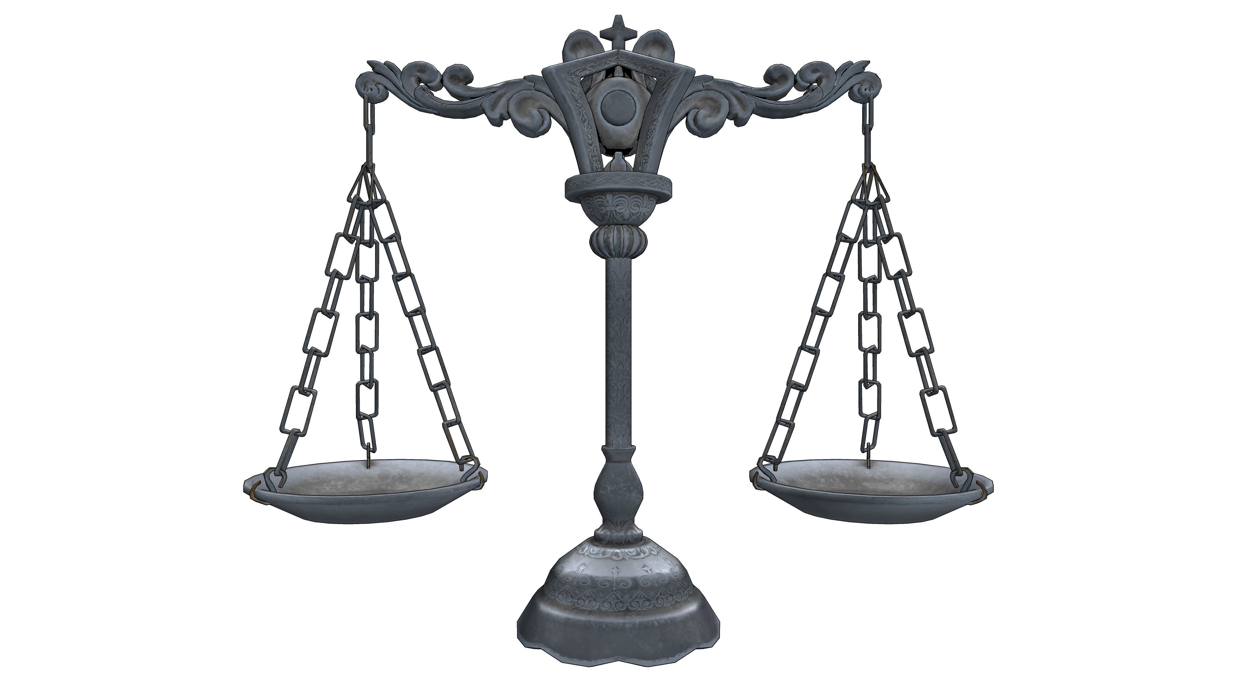 Scale Balance balances scale 3D model | CGTrader