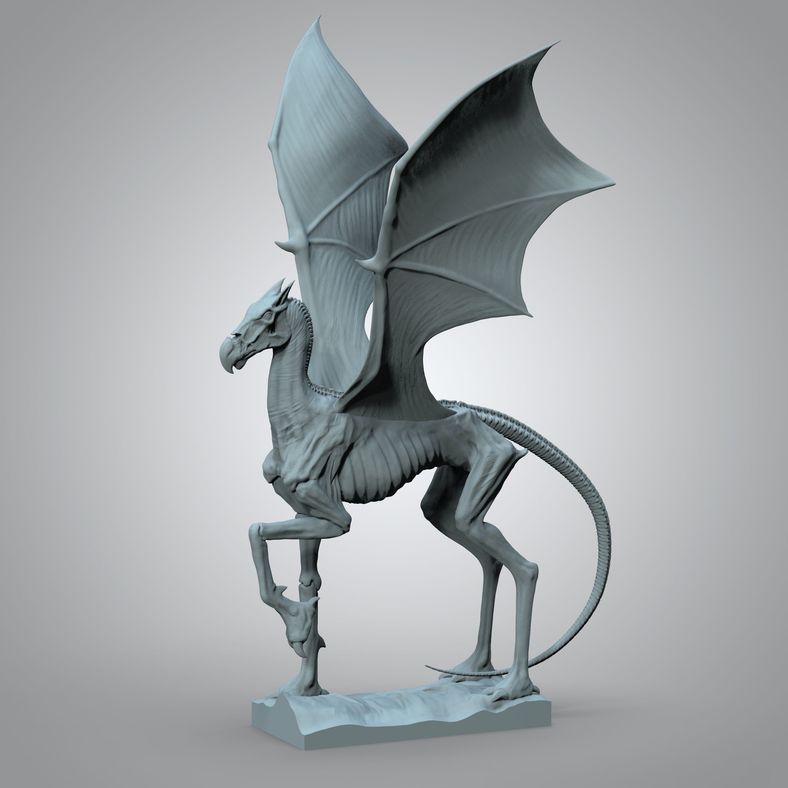 Harry Potter Thestral 3D model 3D printable CGTrader