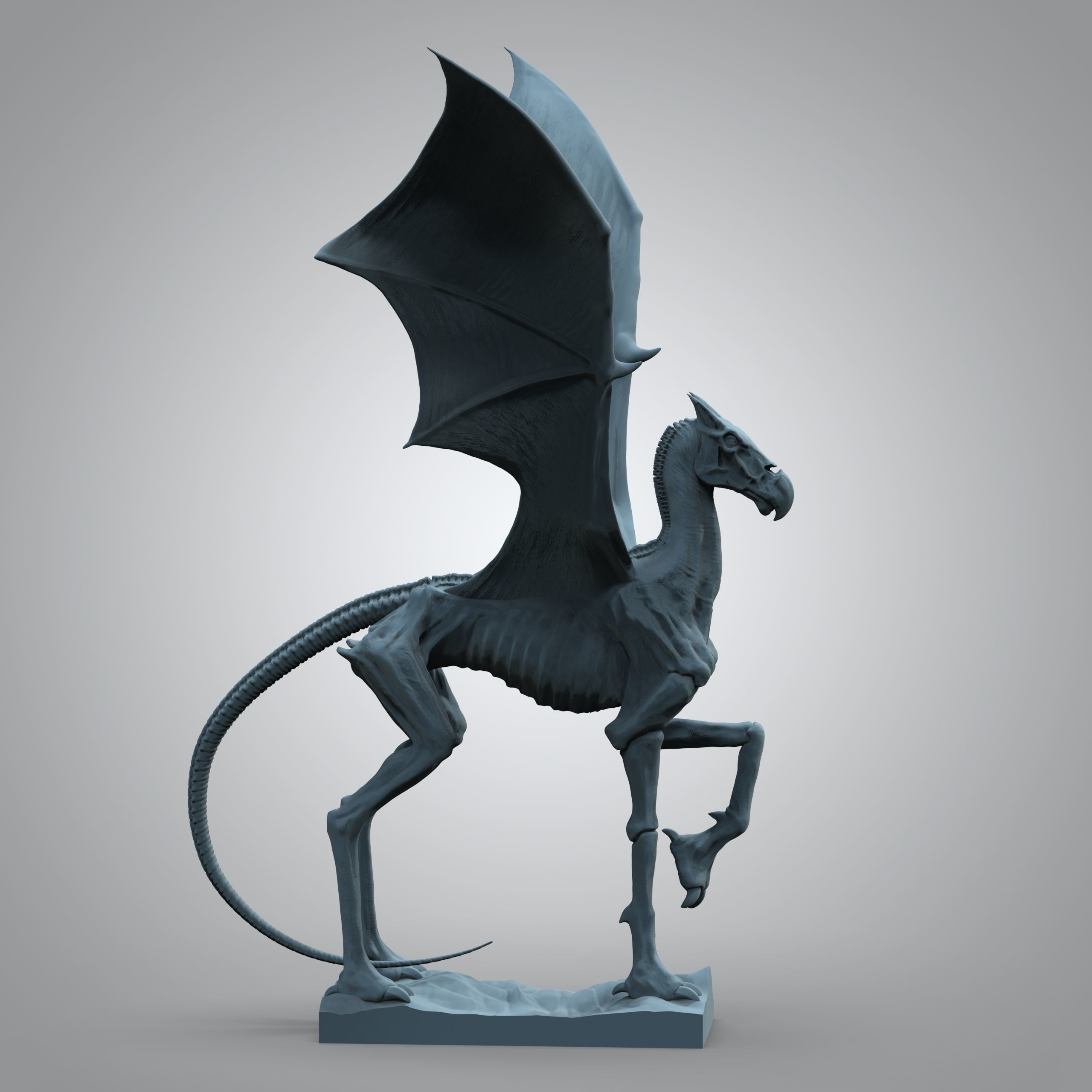 Harry Potter Thestral 3D model 3D printable CGTrader