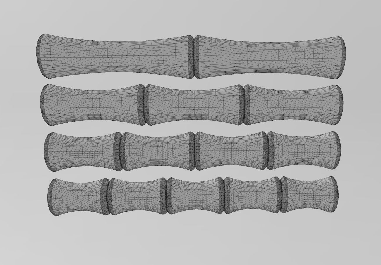 Bamboo Strips Onlay Cornices And Friezes Relief 3D Model 3D Printable Bamboo Strips Onlay Cornices And Friezes Relief 3D Model 3D Printable