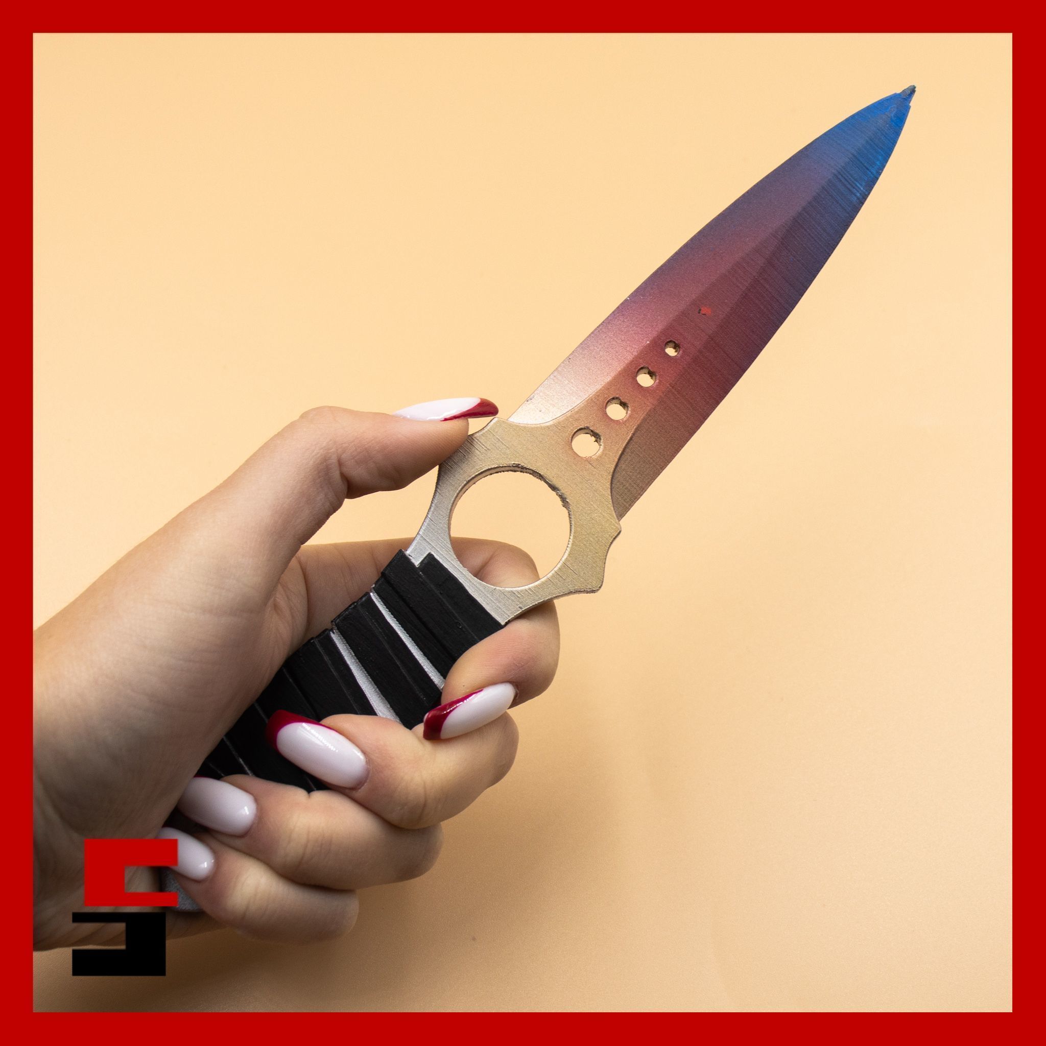 Skeleton Knife CS GO Knife CounterStrike Global Offensive 3D model 3D