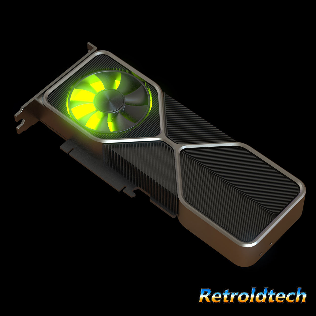 NVIDIA RTX 3080 TI 3D Printable 3D Model 3D model 3D printable | CGTrader