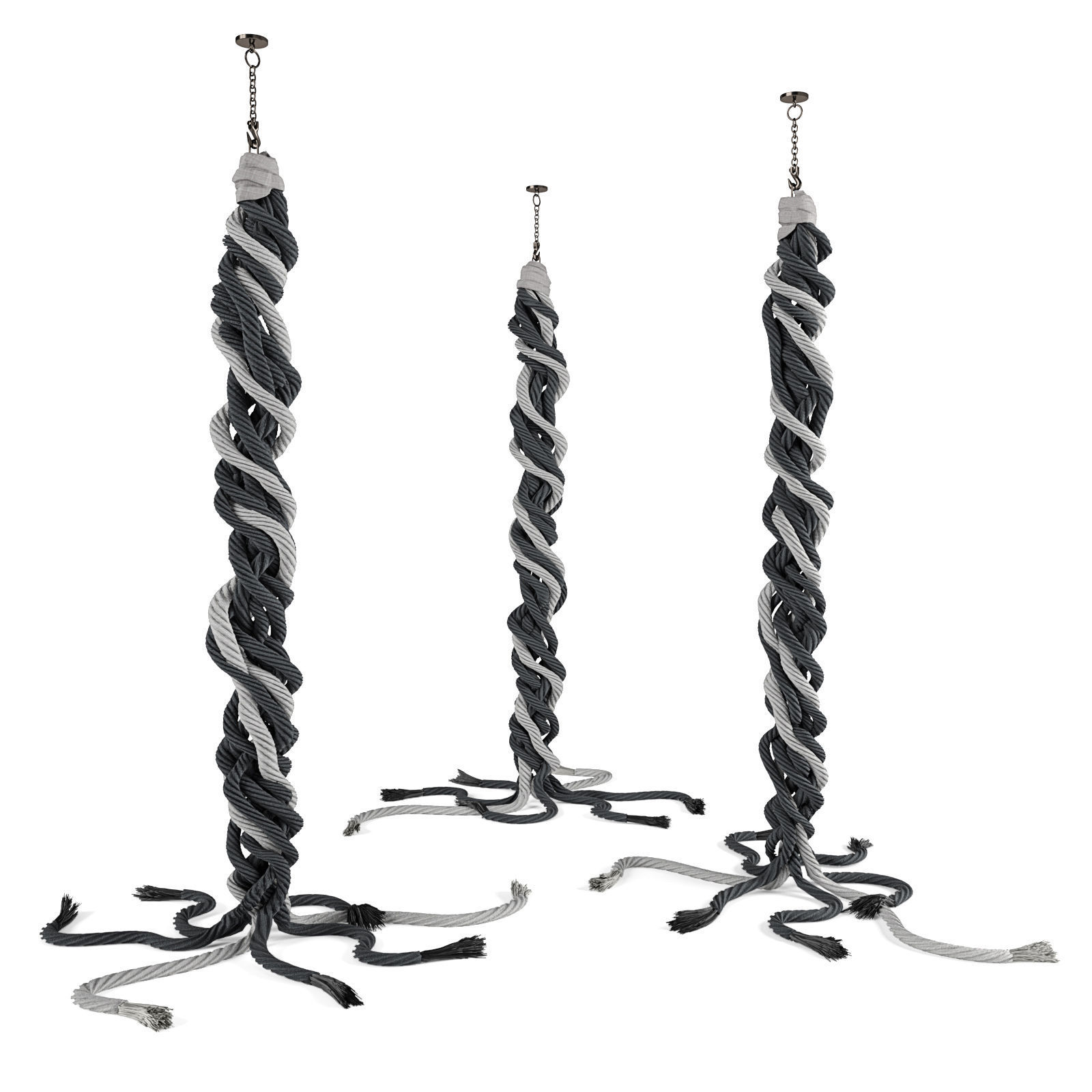 Decorative rope art 3D model CGTrader