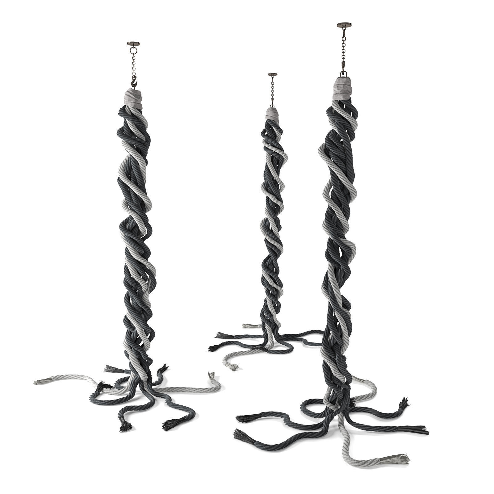 Decorative rope art 3D model CGTrader