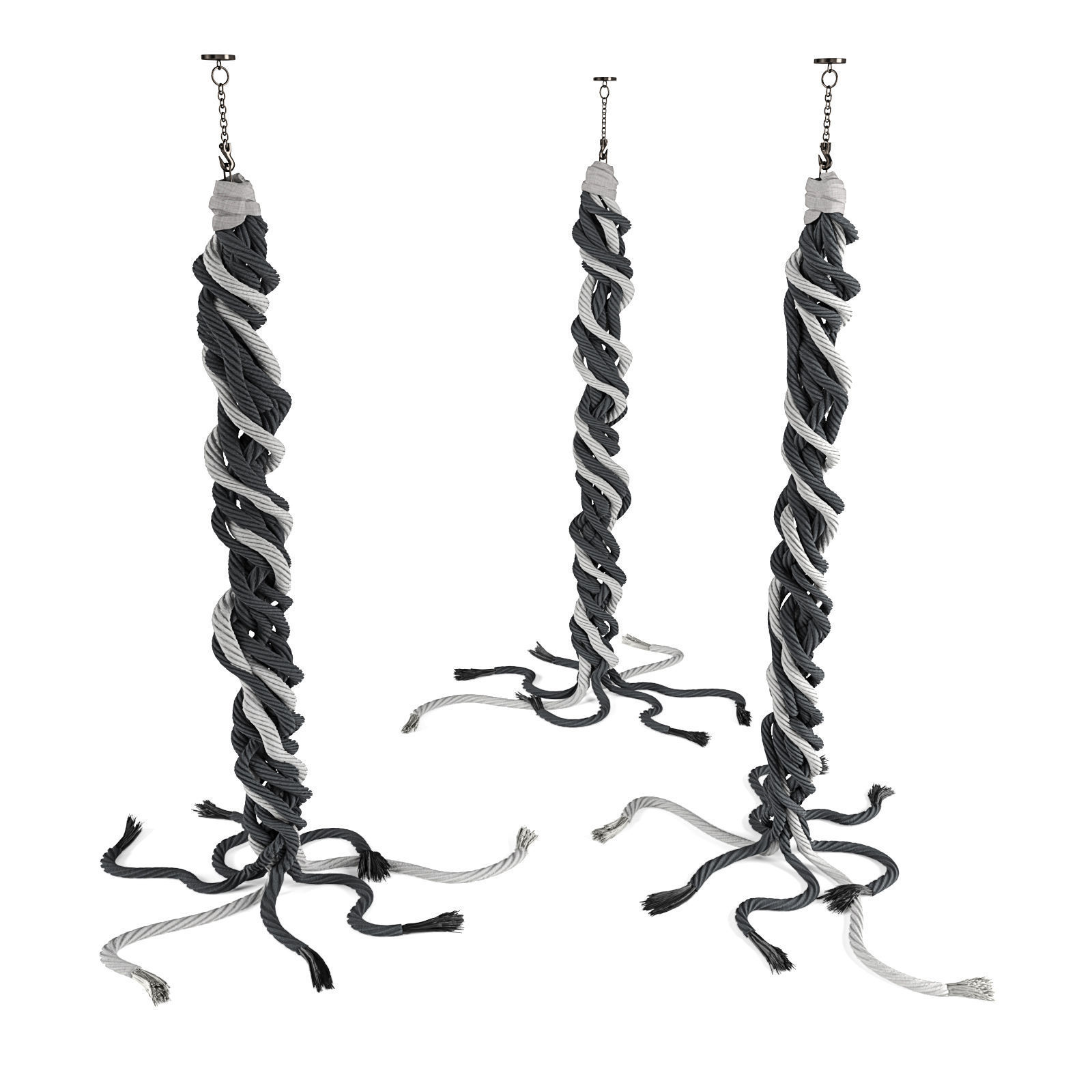 Decorative rope art 3D model CGTrader